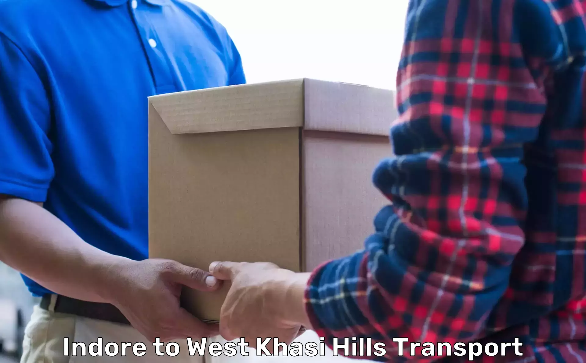 Exclusive Transport Services Indore to West Khasi Hills