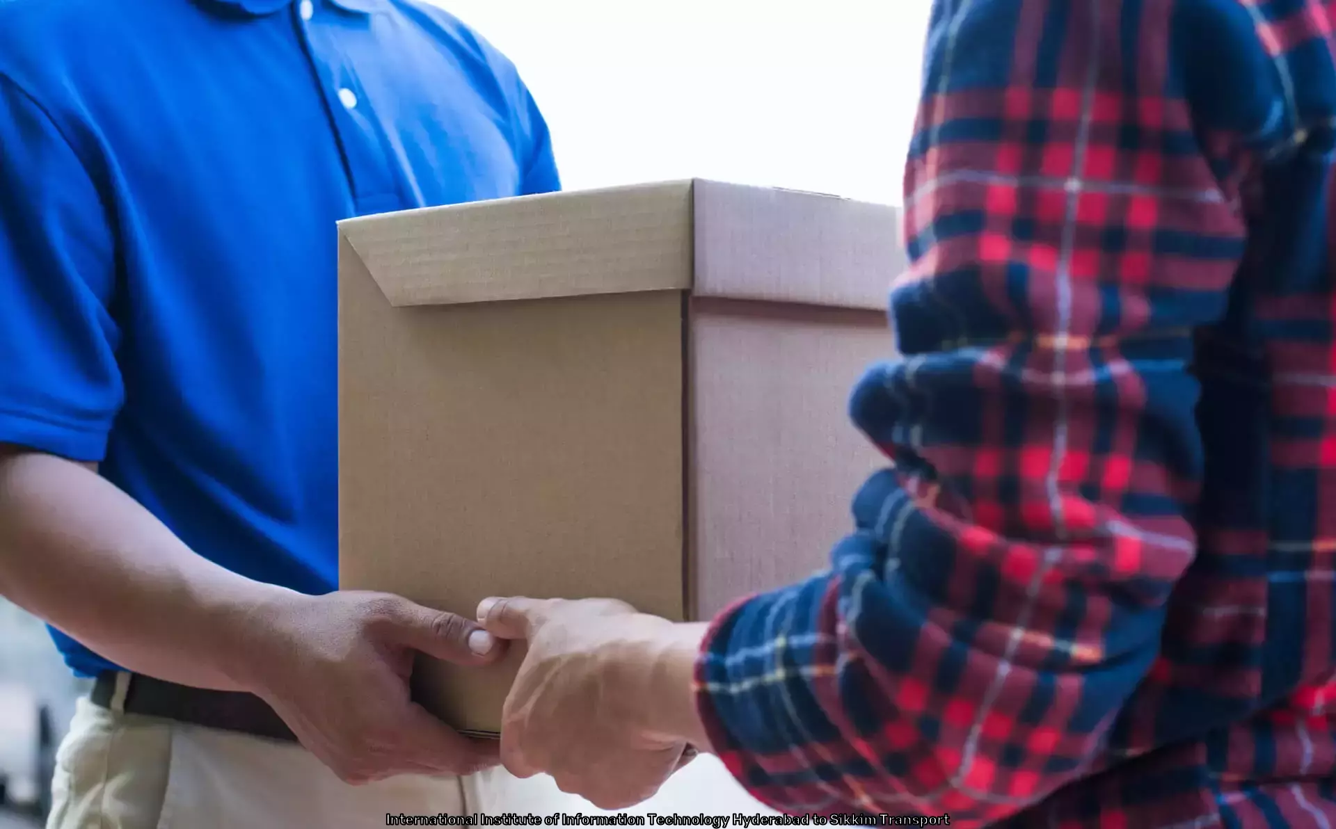 Overnight Shipping Services in International Institute of Information Technology Hyderabad to Sikkim