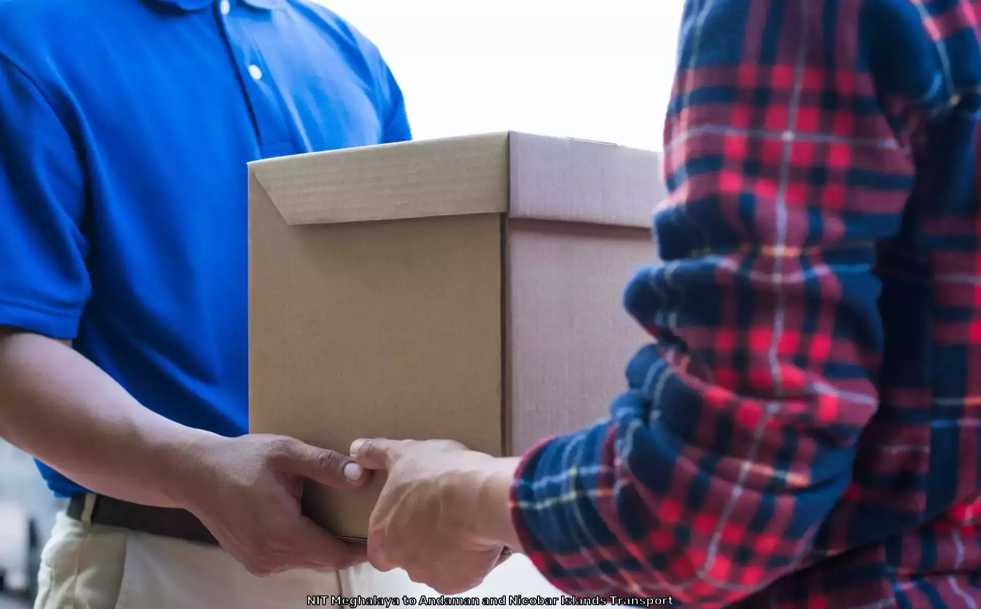 On-demand Logistics Services in NIT Meghalaya to Andaman and Nicobar Islands