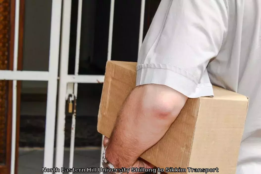 Expedited Shipping Services in North Eastern Hill University Shillong to Sikkim