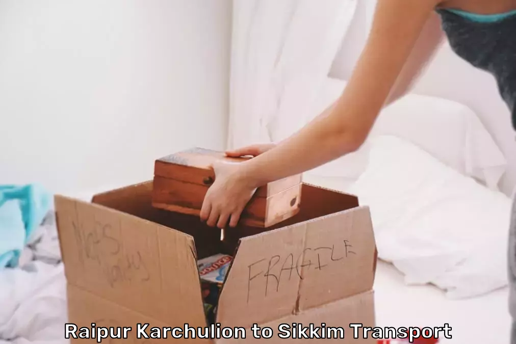 Terminal Logistics Services in Raipur Karchulion to Sikkim