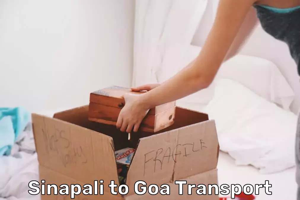 Domestic Relocation Services in Sinapali to Goa