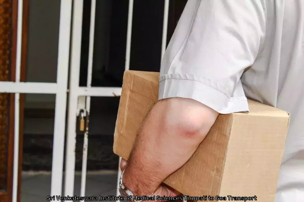 Import Logistics Services in Sri Venkateswara Institute of Medical Sciences Tirupati to Goa