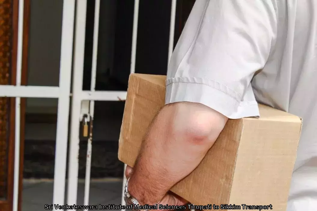 Import Logistics Services in Sri Venkateswara Institute of Medical Sciences Tirupati to Sikkim
