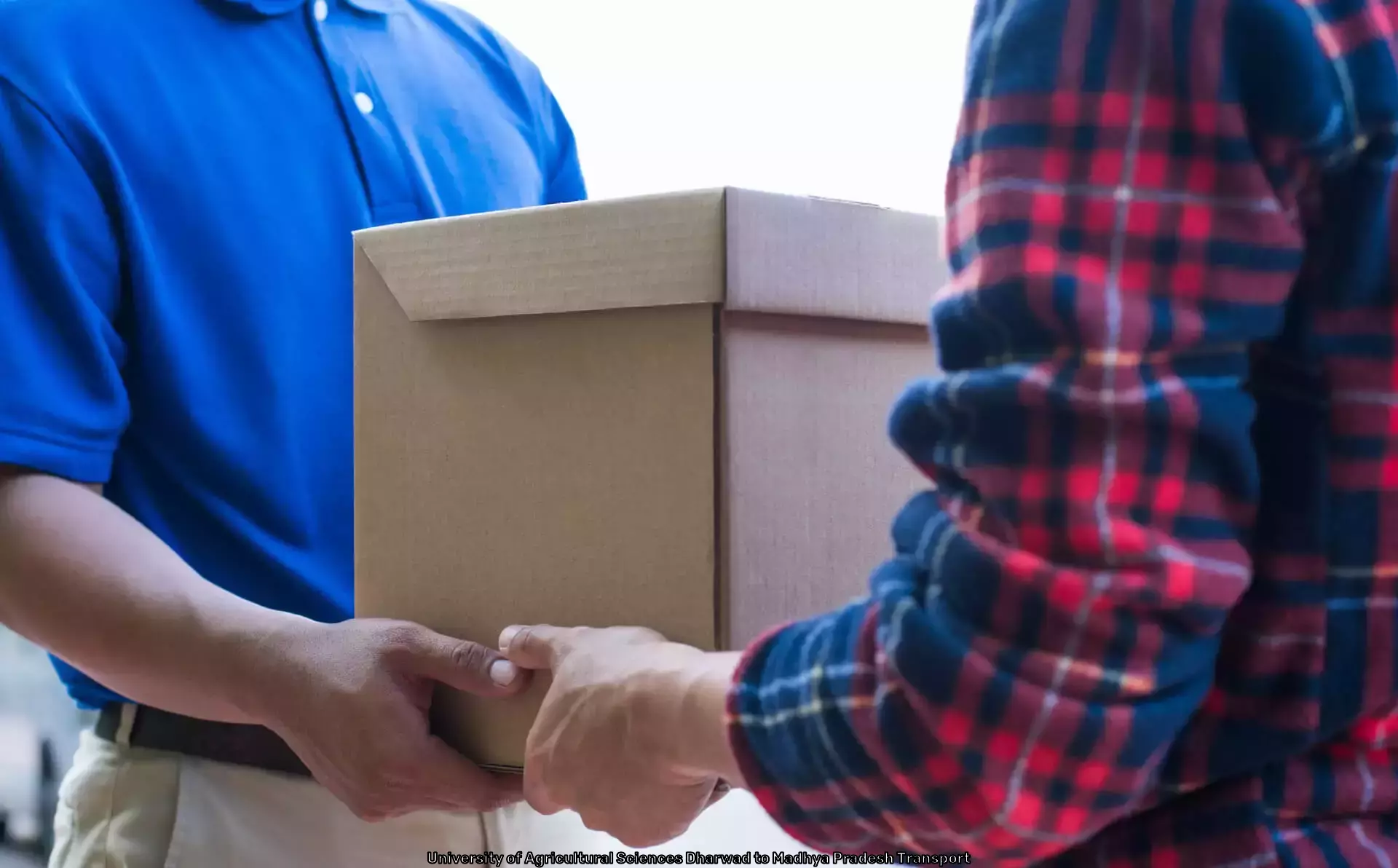 Long Distance Moving Services in University of Agricultural Sciences Dharwad to Madhya Pradesh